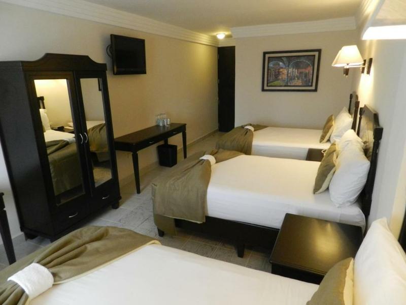 Hotel Victoria Mérida Dış mekan fotoğraf A room at the hotel
